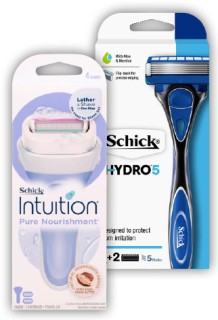 Schick-Intuition-or-Hydro-5-Razor-2-Blades on sale