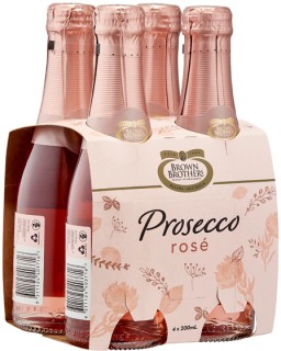 Brown-Brothers-Prosecco-Ros-NV-4-x-200ml-Bottles on sale