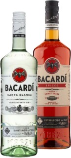 Bacardi+Carta+Blanca+Superior+White+Rum+or+Spiced+Rum+1L