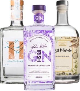 Lady+H+Artisan+New+Zealand+Gin+700ml%2C+Graham+Norton+Irish+Gin+Range+700ml+or+Last+Minute+Botanical+New+Zealand+Gin+1L