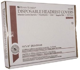 Henry+Schein+Disposable+Headrest+Covers+Box+250