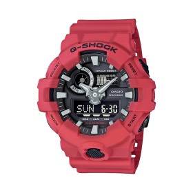 G-Shock-Red-AnalogueDigital-200m-WR-Mens-Watch-GA700-4A on sale