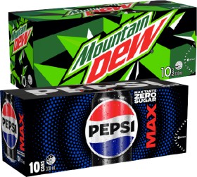 Pepsi-330ml-Cans-10-Pack on sale
