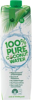 Woolworths-Coconut-Water-1L on sale