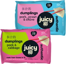Juicy-Dumplings-360-500g on sale
