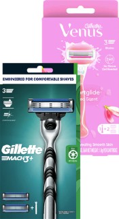 Gillette-Mach-3-or-Venus-Comfort-Glide-Razor-2-Blades on sale
