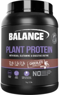 Balance-Plant-Protein-Chocolate-1kg on sale