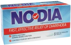 Nodia+Antidiarrhoea+2mg+8+Caplets