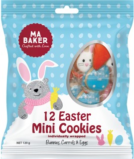 MA-Baker-Easter-Mini-Cookies-120g-12-Pack on sale