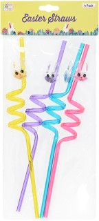 Easter+Straws+4+Pack