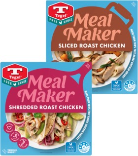 Tegel-Meal-Maker-Shredded-or-Sliced-Chicken-260g on sale