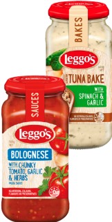 Leggo%26rsquo%3Bs+Pasta+Sauce+or+Bakes+490-500g