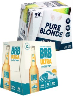 Pure-Blonde-or-BRB-Ultra-Bottles-12-Pack on sale