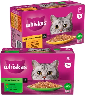 Whiskas-Cat-Food-15-18-Pack on sale