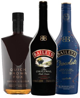 Quick-Brown-Fox-Coffee-or-Flat-White-Coffee-Liqueur-700mL-Baileys-Original-or-Salted-Caramel-Irish-Cream-1L on sale