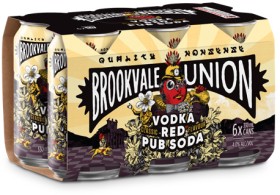 NEW+Brookvale+Union+Range+4%25+6+x+330mL+Cans
