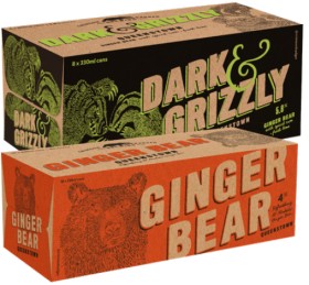 Crimson+Badger+Ginger+Bear+4%25+10+X+330mL+Cans+or+Crimson+Badger+Dark+%26amp%3B+Grizzly+5.8%25+8+X+330mL+Cans
