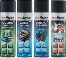 Selected-Repco-Aerosols on sale