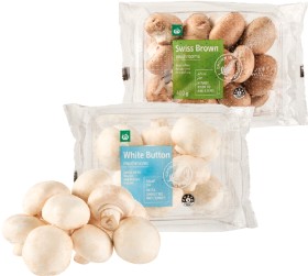 Woolworths-White-Button-Sliced-or-Swiss-Brown-Mushrooms-400g on sale