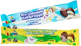 Rainbow-Choc-Mashmallow-Eggs-6-Pack on sale