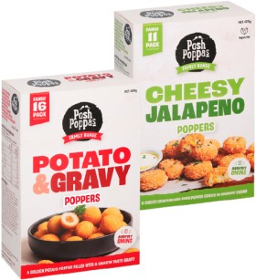 Posh-Poppas-Family-Range-400-420g-or-Mini-Pizzas-350g on sale