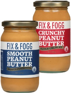 Fix-Fogg-Peanut-Butter-375g on sale