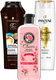 Pantene+375ml%2C+Herbal+Essences+Classic+400ml%2C+Extra+Care+400ml+Shampoo+or+Conditioner