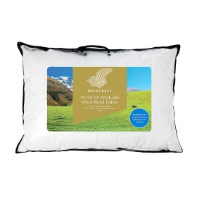 Woolrest-Gold-7030-NZ-Wool-Blend-Pillow on sale