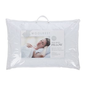 Woolrest-Silver-5050-Quilted-Wool-Blend-Pillow on sale