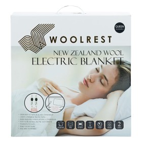 Woolrest-Silver-Electric-Blanket on sale