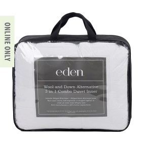 Eden+Wool+%26amp%3B+Down+Alternative+3+in+1+Duvet+Inner