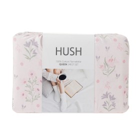 Hush-Floral-Flannelette-Sheet-Set on sale