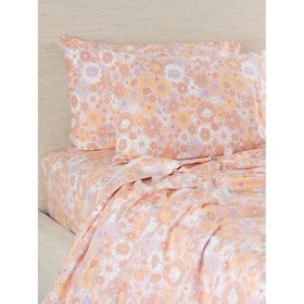 Hush+100%25+Cotton+Printed+Flannelette+Flat+or+Fitted+Sheets+or+Pillowcase+Pair+-+Floral