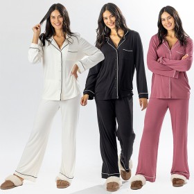 bbb-Sleep-Knit-Piped-PJ-Set on sale