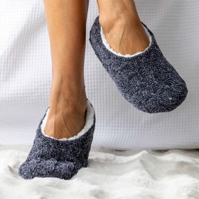 Solace+Chenille+Cosy+Slipper