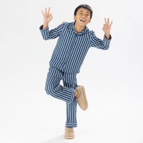 bb%26amp%3Bb+Sleep+Kids+Blue+Stripe+Flannelette+PJ+Set