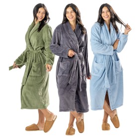 So+Soft+Plush+Bathrobes