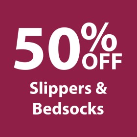 50-off-Slippers-Bedsocks on sale