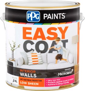 PPG+Paints+4L+%26lsquo%3BEasy+Coat%26rsquo%3B+Interior+Paint