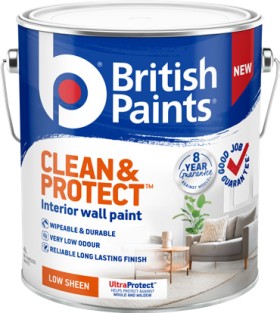 British-Paints-4L-Clean-Protect-Interior-Paint on sale