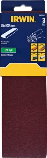 Irwin+120G+Sanding+Belt+Pack+of+3