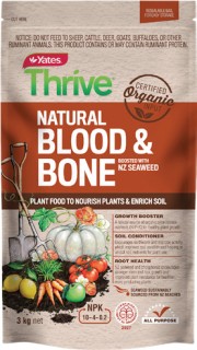Yates-3kg-Thrive-Organic-Natural-Blood-Bone-Plant-Food on sale