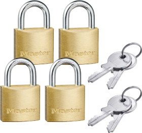 Master+Lock+Keyed+Padlock+Pack+of+4