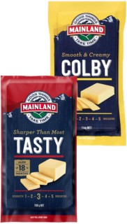 Mainland-Mild-Colby-Edam-1kg-or-Tasty-700g-Cheese-Block on sale