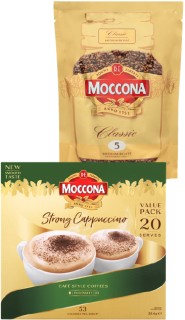 Moccona-Coffee-Refills-75-90g-or-Moccona-Coffee-Sachets-20-Pack on sale