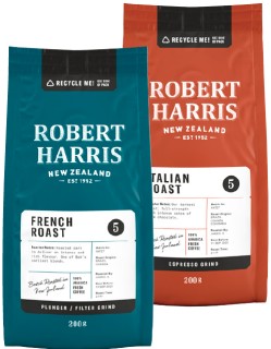 Robert-Harris-Ground-Roast-Coffee-200g on sale