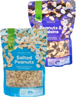 Woolworths+Peanuts%2C+Beer+Nuts+or+Peanuts+%26amp%3B+Raisins+200g