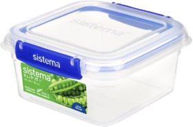 Sistema-Klip-It-Plus-Square-Container-115L on sale
