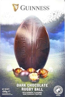 Guinness-Dark-Chocolate-Rugby-Ball-Egg-196g on sale