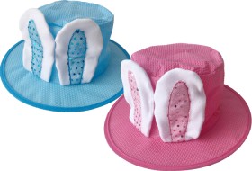 50-off-Original-Price-Easter-Top-Hat-with-Ears-Assorted-Colours on sale